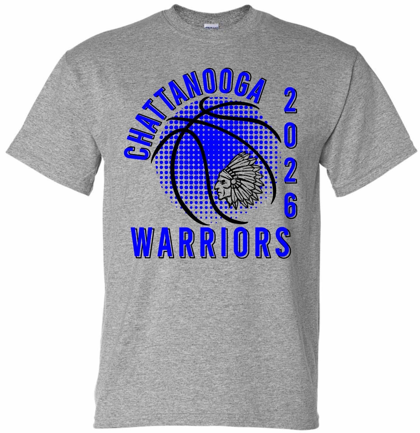 2026 Chattanooga Warriors Basketball Shirts
