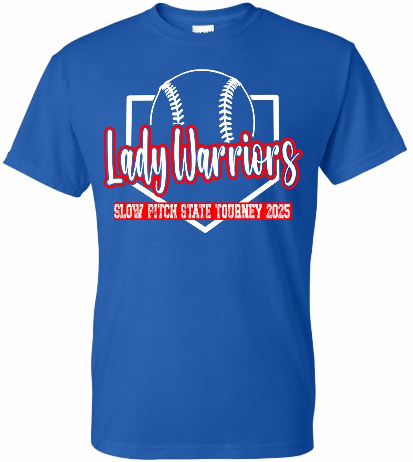 Lady Warriors Slow Pitch State Tourney T-Shirts