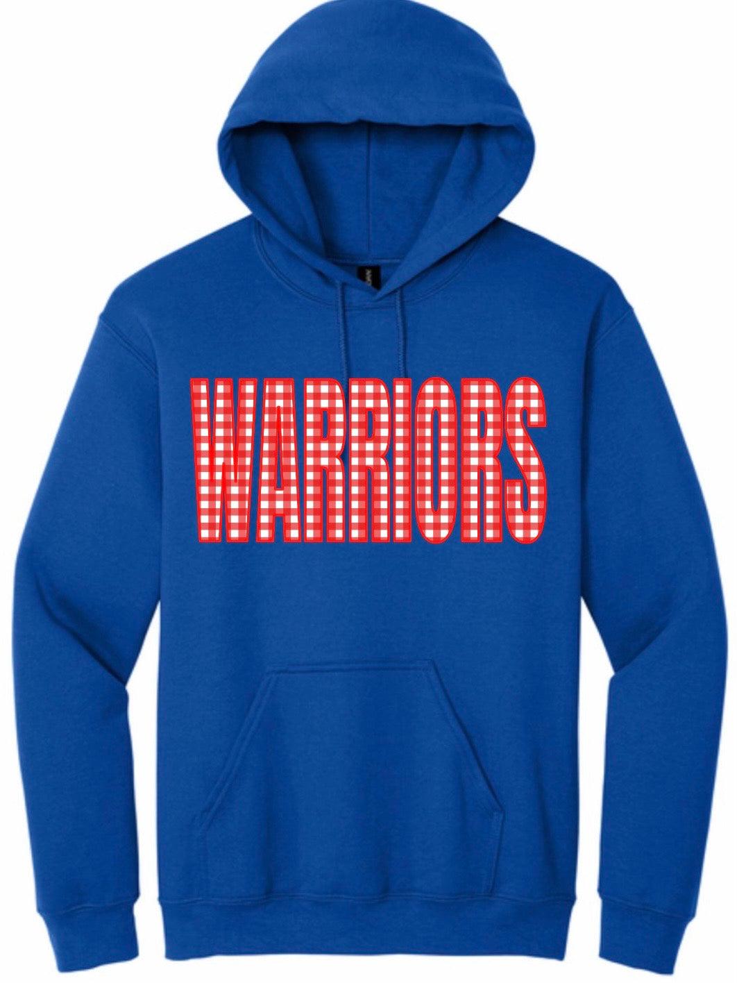 Warriors Plaid Adult