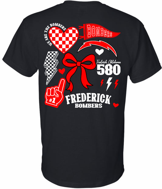 Frederick Bombers Black Spirit Shirt