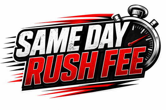 Same Day/Emergency Rush Fee (DTF)