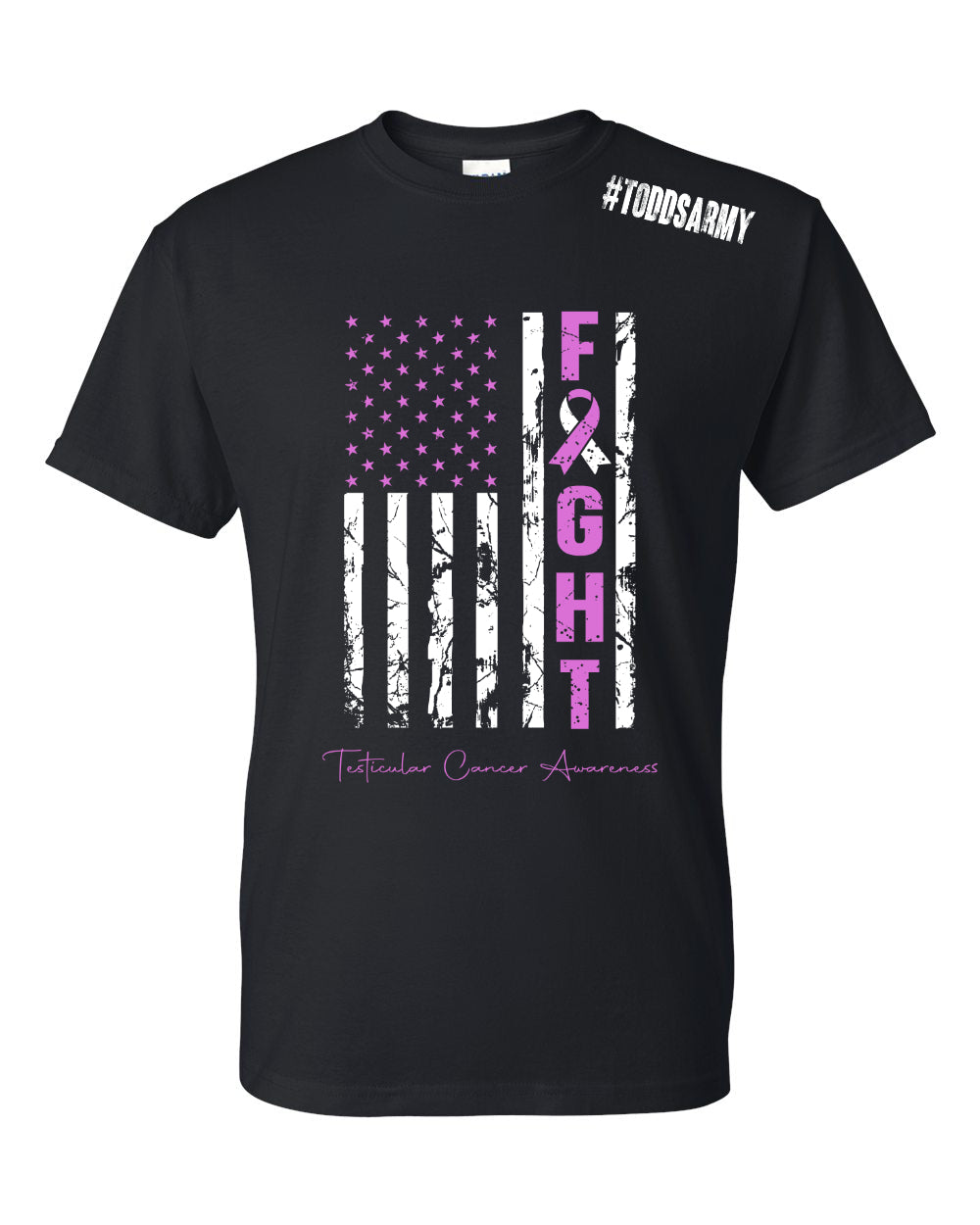 Fundraiser for Todd Claborn Flag T-Shirt