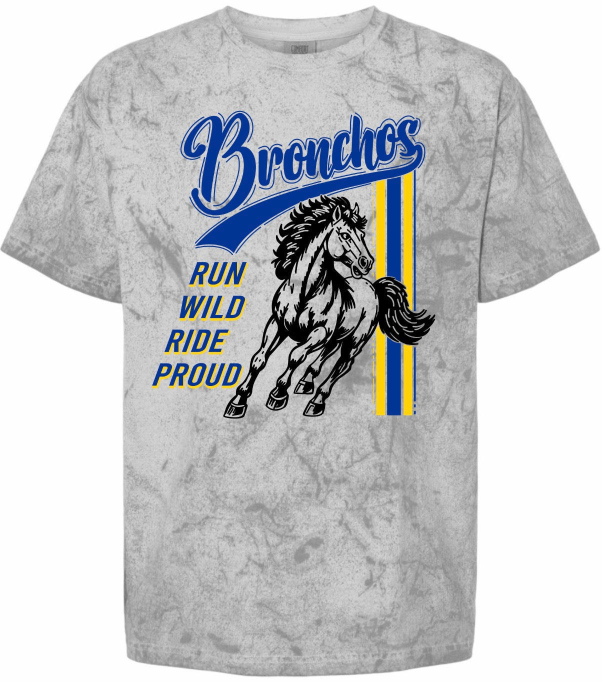 Bronchos Run Wild Ride Proud