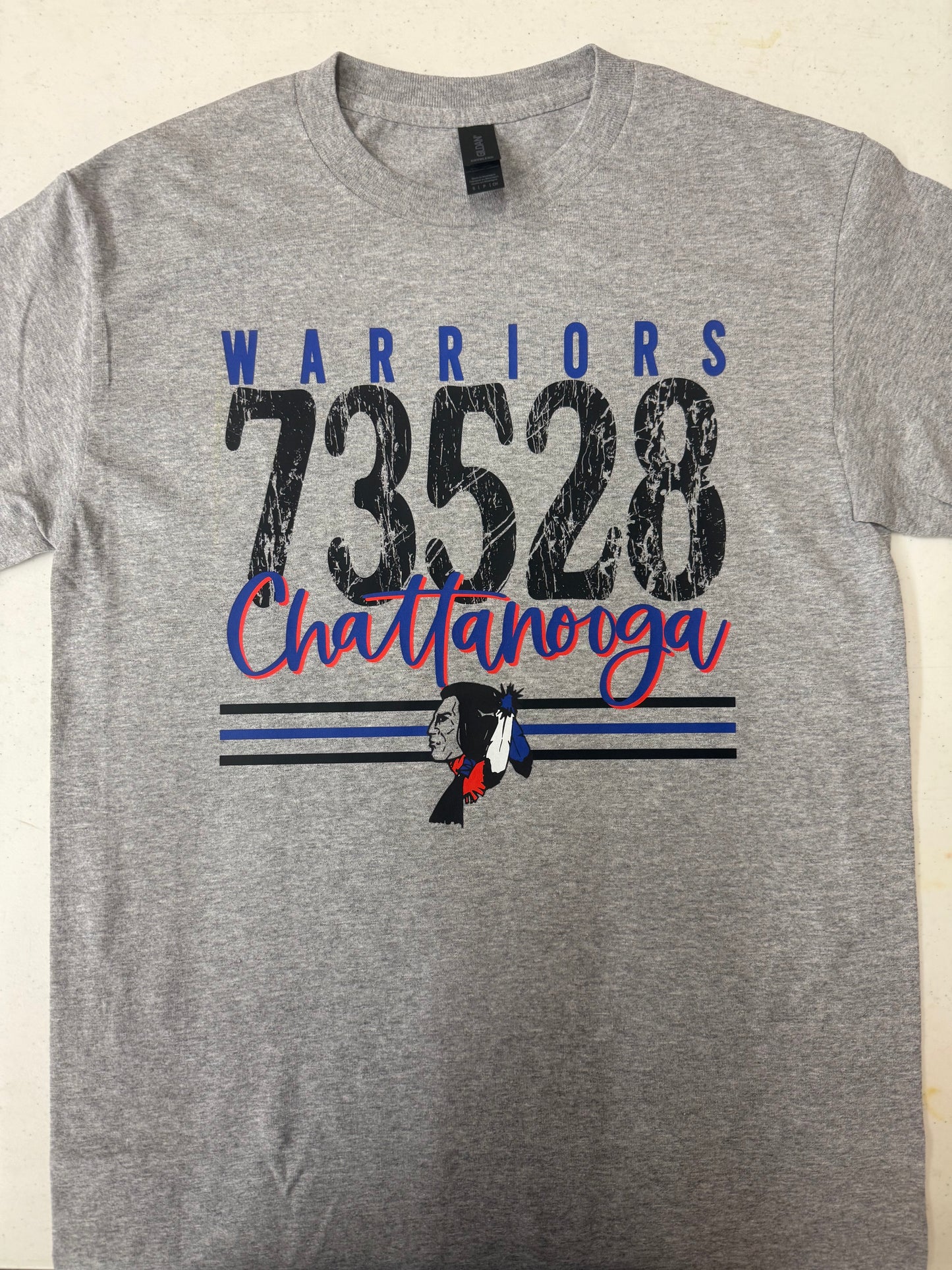 Chatty Warrior Zip Code T-Shirt