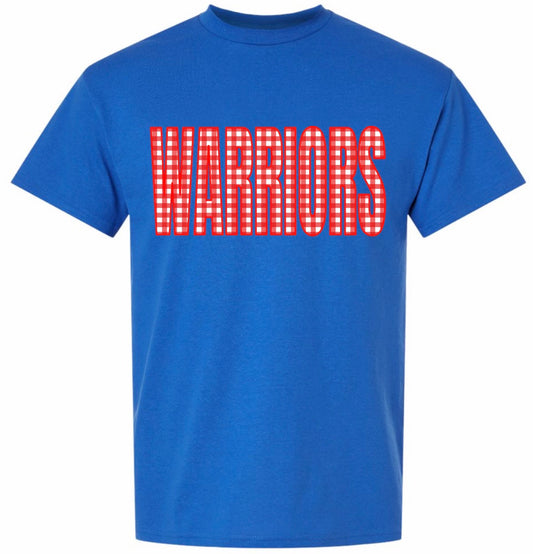 Warriors Plaid Youth