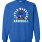 Chatty Little Warriors Baseball Sweatshirt