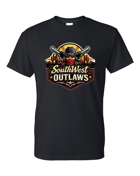 Southwest Outlaws Custom T-Shirt 2-Sided