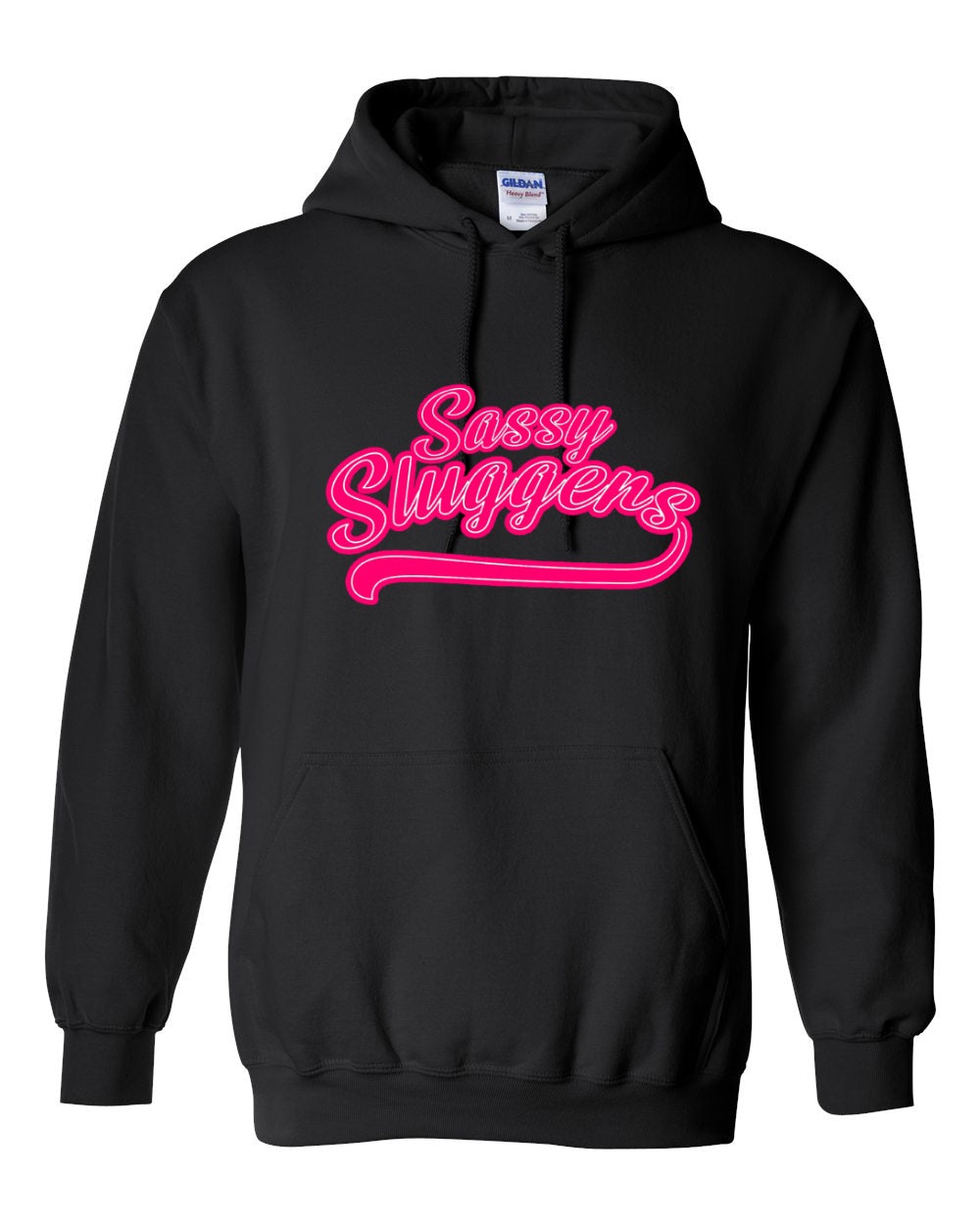 Sassy Sluggers Baseball Hoodie 2-Sided