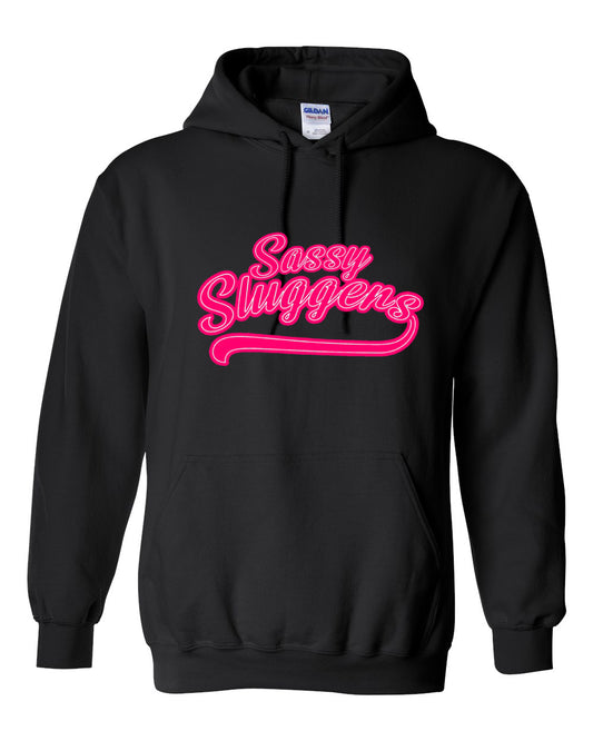 Sassy Sluggers Baseball Hoodie 2-Sided