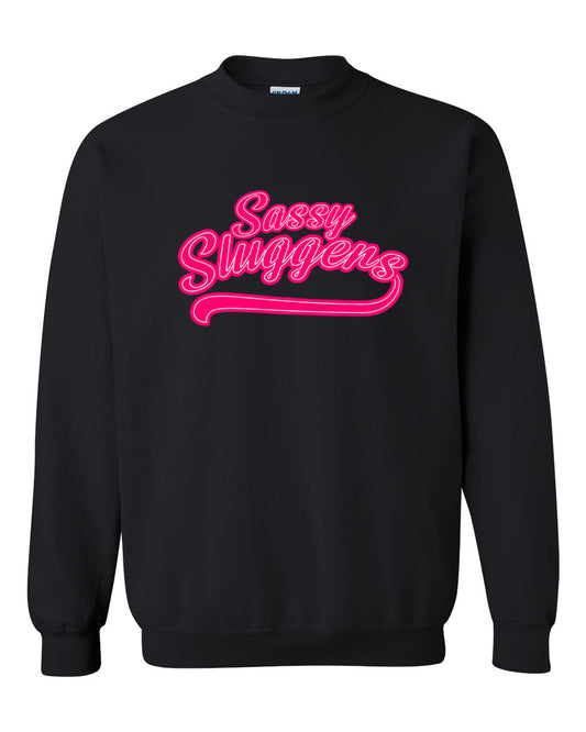 Chatty Sassy Sluggers Baseball Sweatshirt